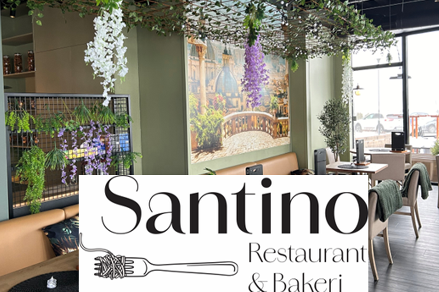 Santino restaurant & bakeri holder åpent 17.mai