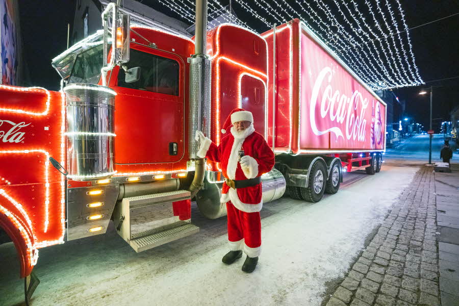 Coca-Cola juletrailer