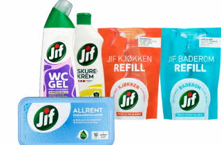 bilde av jif vaske produkter