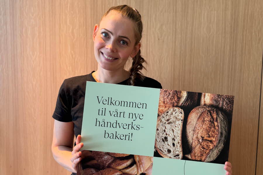 Baker Nordby har nå åpnet dørene på senteret, og allerede har mange latt seg friste av det gode bakverket! 