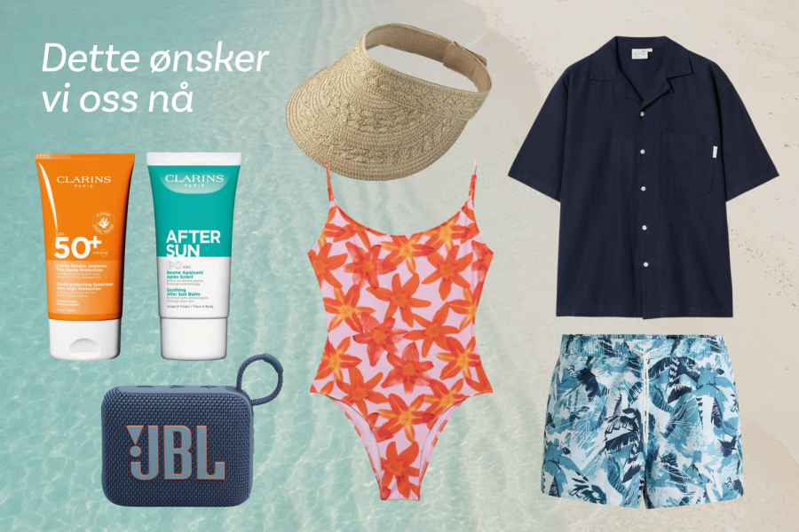 Sommeren er her – og vi har samlet alt du trenger for en stilfull og praktisk dag på stranden.