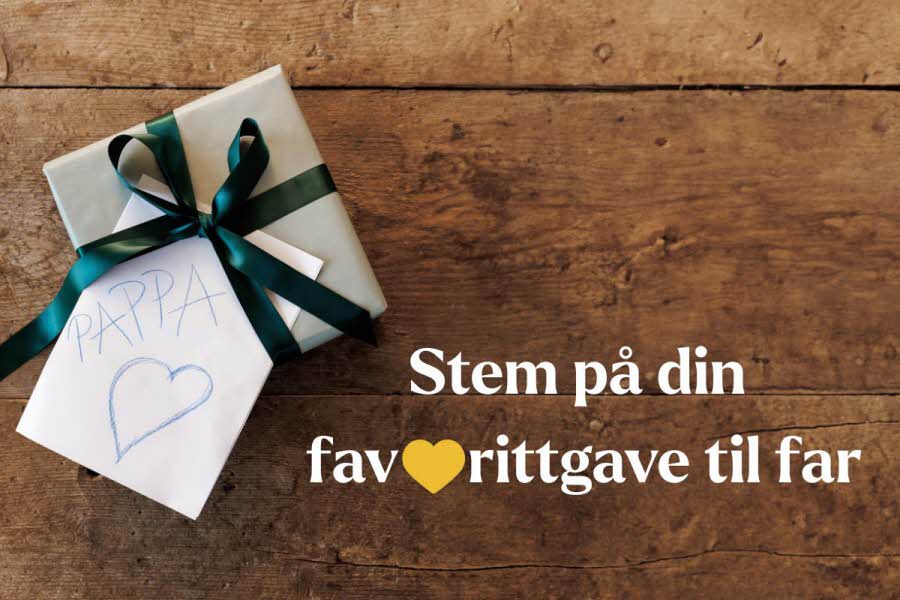 Stem på din favorittgave til farsdag