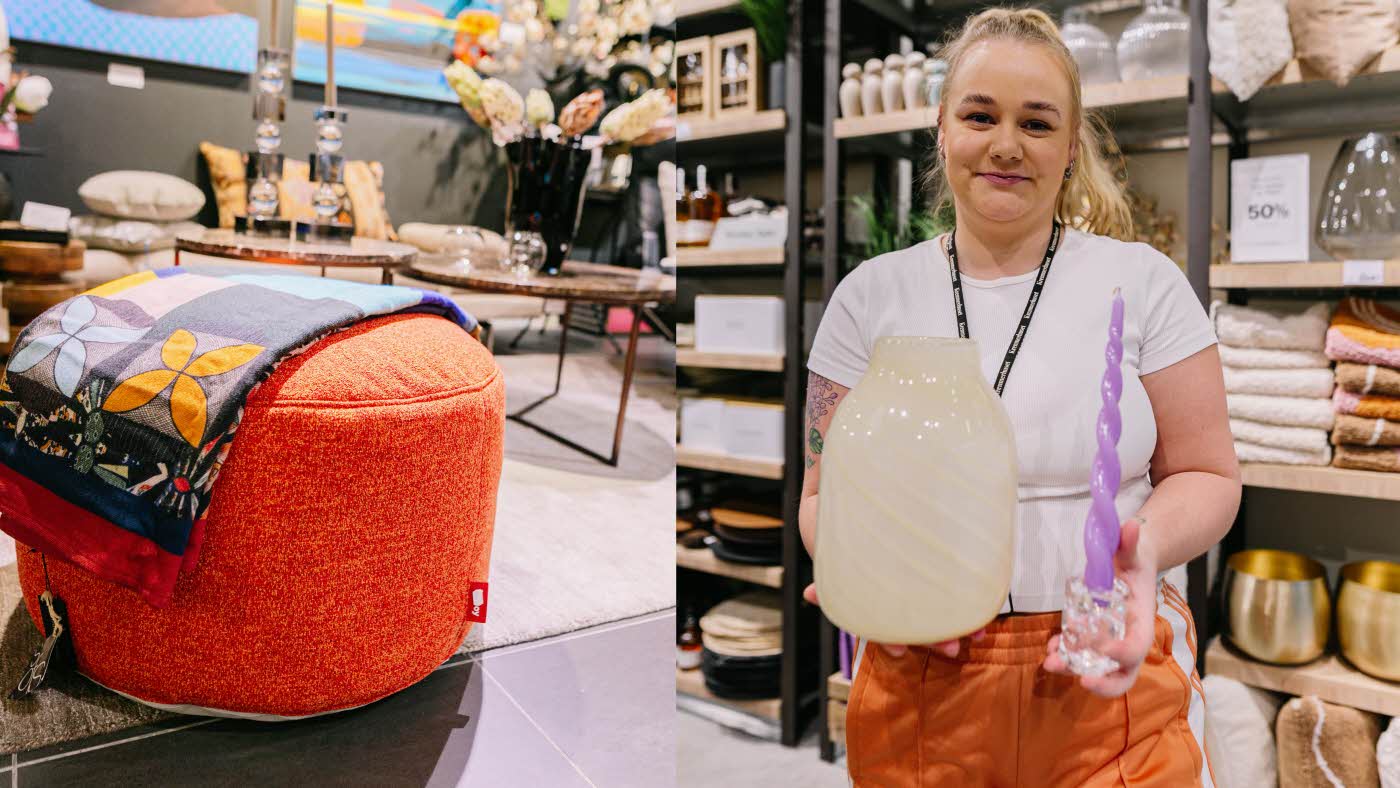 Fargerike møbler og dekor fra Sense of Style og Kremmerhuset
