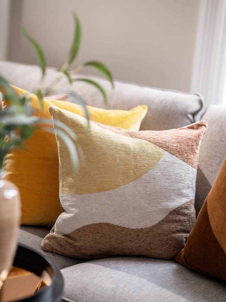 Sofa med puter
