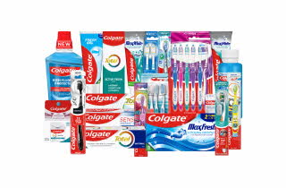 Stort utvalg av Colgate produkter