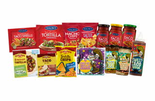 Et stort utvalg av Tex-mex produkter