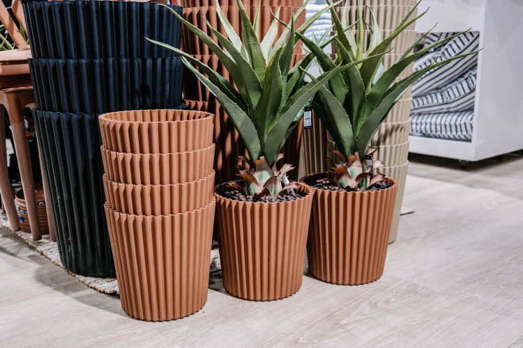 Potter med planter