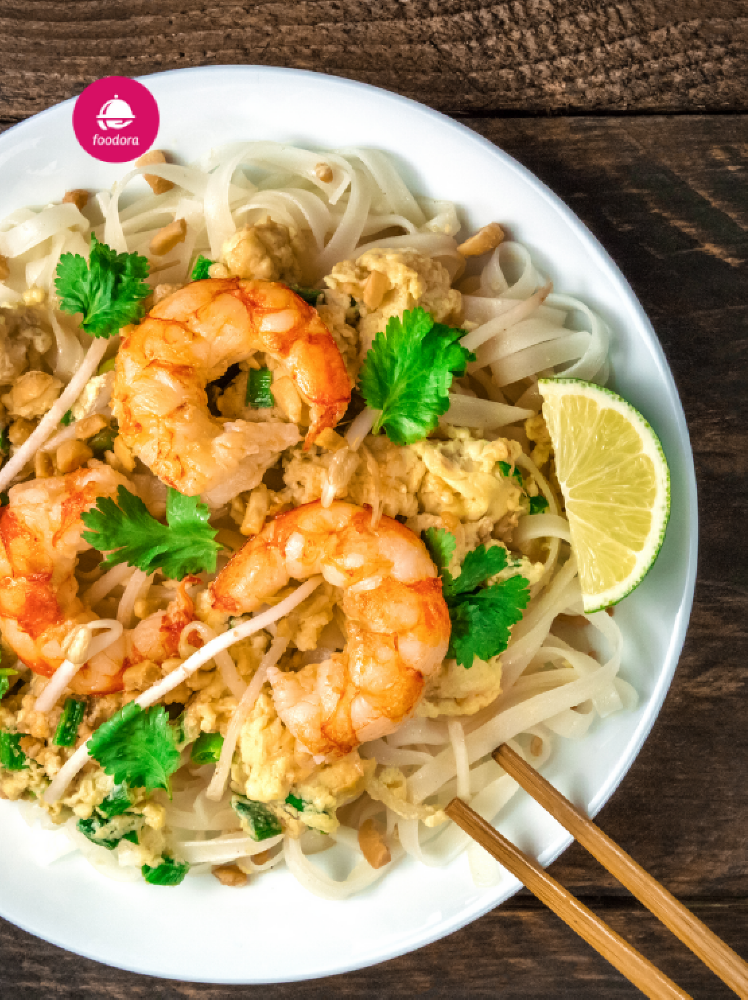 Phadthai på Foodora