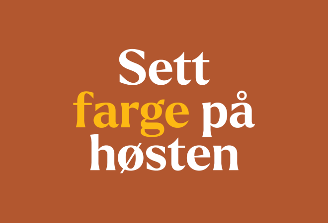 Sett farge på høsten tekst