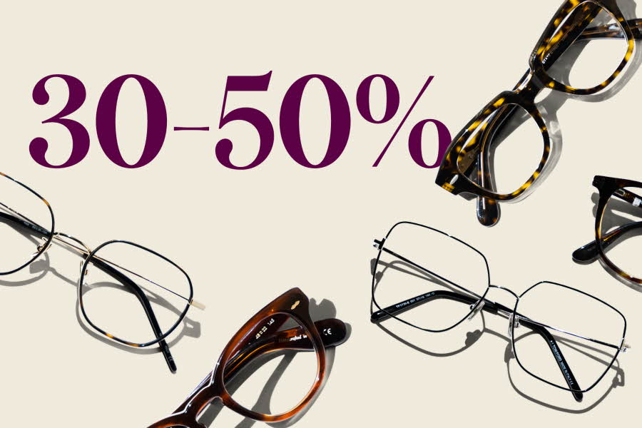 30-60% brilleinnfatninger