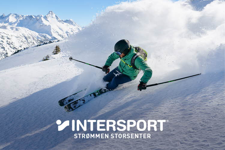 mann som står på ski
