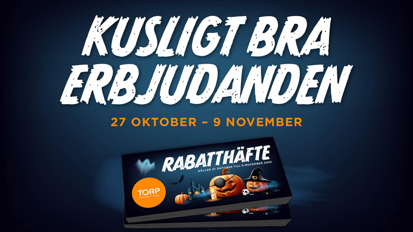 Rabatthäfte Torp Köpcentrum