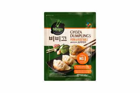 En pakke med Gyoza Dumplings