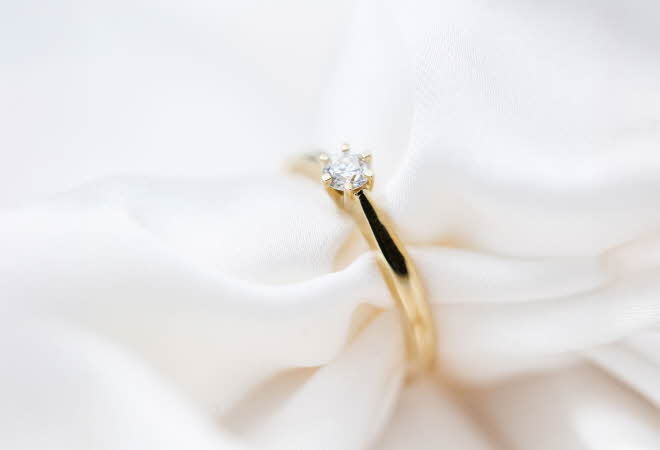 En Olivia diamantring