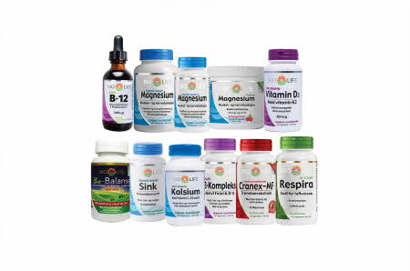 Stort utvalg produkter fra Bio Life