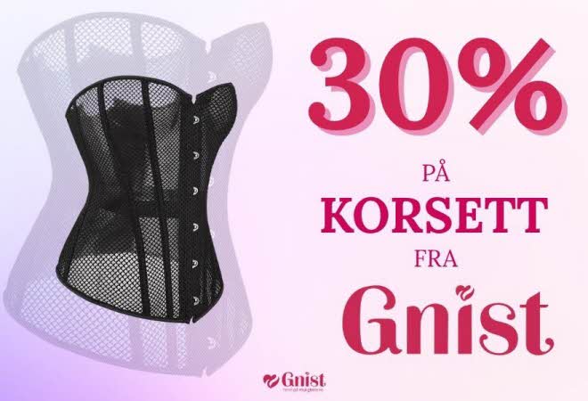 -30% på korsett