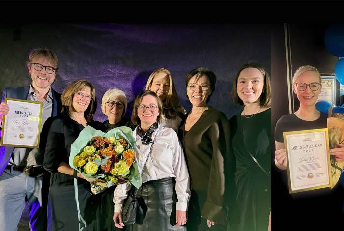 Bilde av vinnere fra Oasen Awards 2025