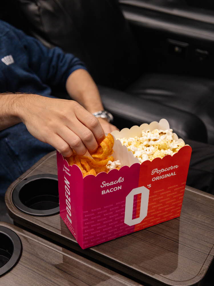 Popcorn hos ODEON Kino