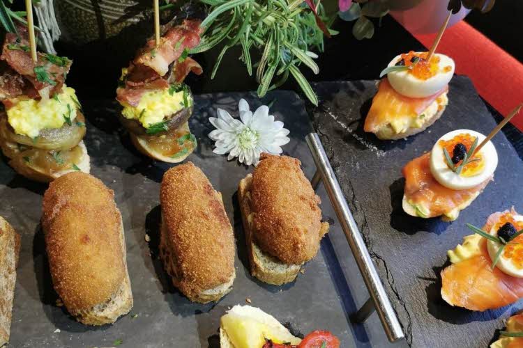 Pintxos på Brasseri Alta