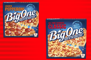 2 olika pan pizzor