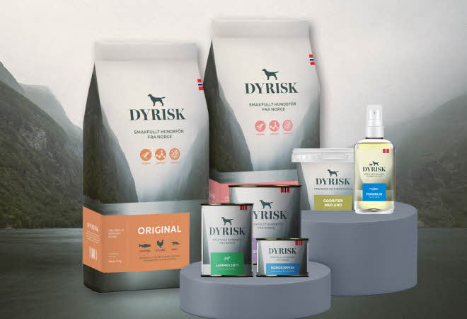 Mange produkter fra merket Dyrisk