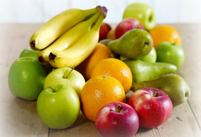 Klynge med frukt
