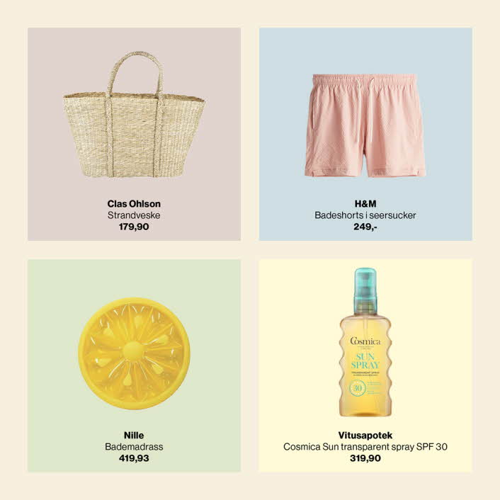 Sommerfavoritter