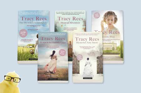 fem bøker fra forfatteren Tracy Rees