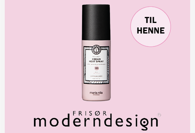 Hårspray varmebeskyttende til henne frisør moderndesign 