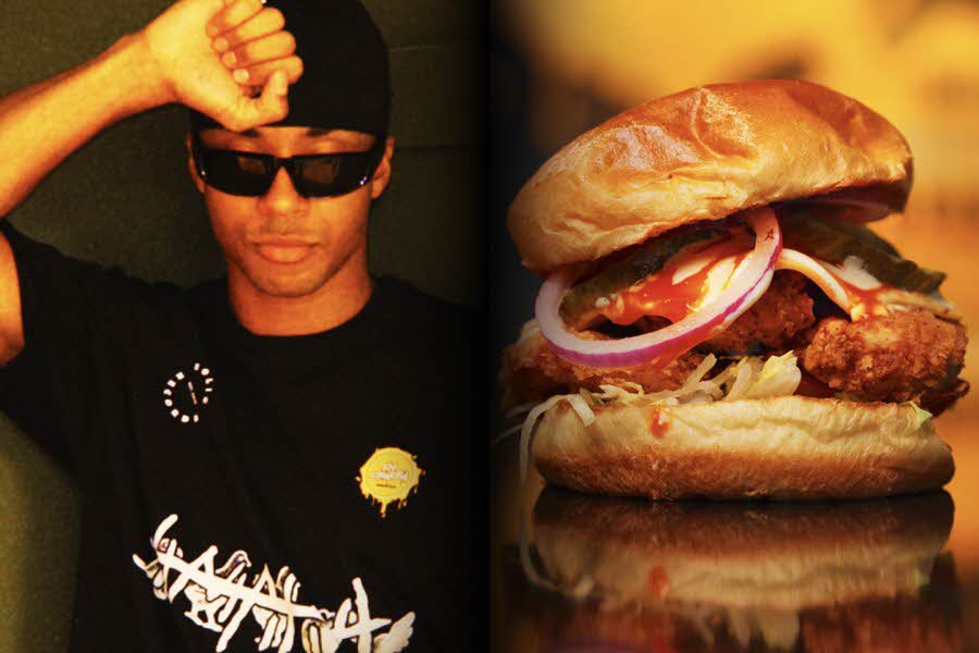 Amara collaboration med FLy Chicken 