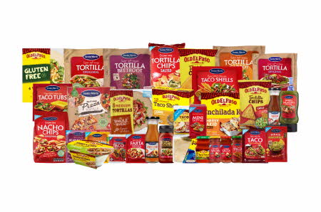 Stort utvalg produkter fra Santa Maria og Old El Paso Tex-Mex