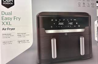 OBH Nordica dobbel Air Fryer KUN 1799,- spar 1200,- hos Skousen