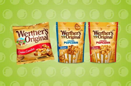 Tre varianter Werther's Original